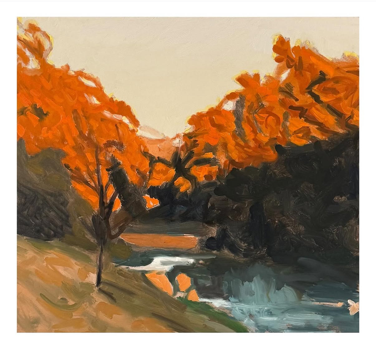 Mist On The River After It Raine A Lot The Night Before (Giclee Print) 1 PRINT = £150, ANY 2 PRINTS = £270, ANY 3 PRINTS = £360